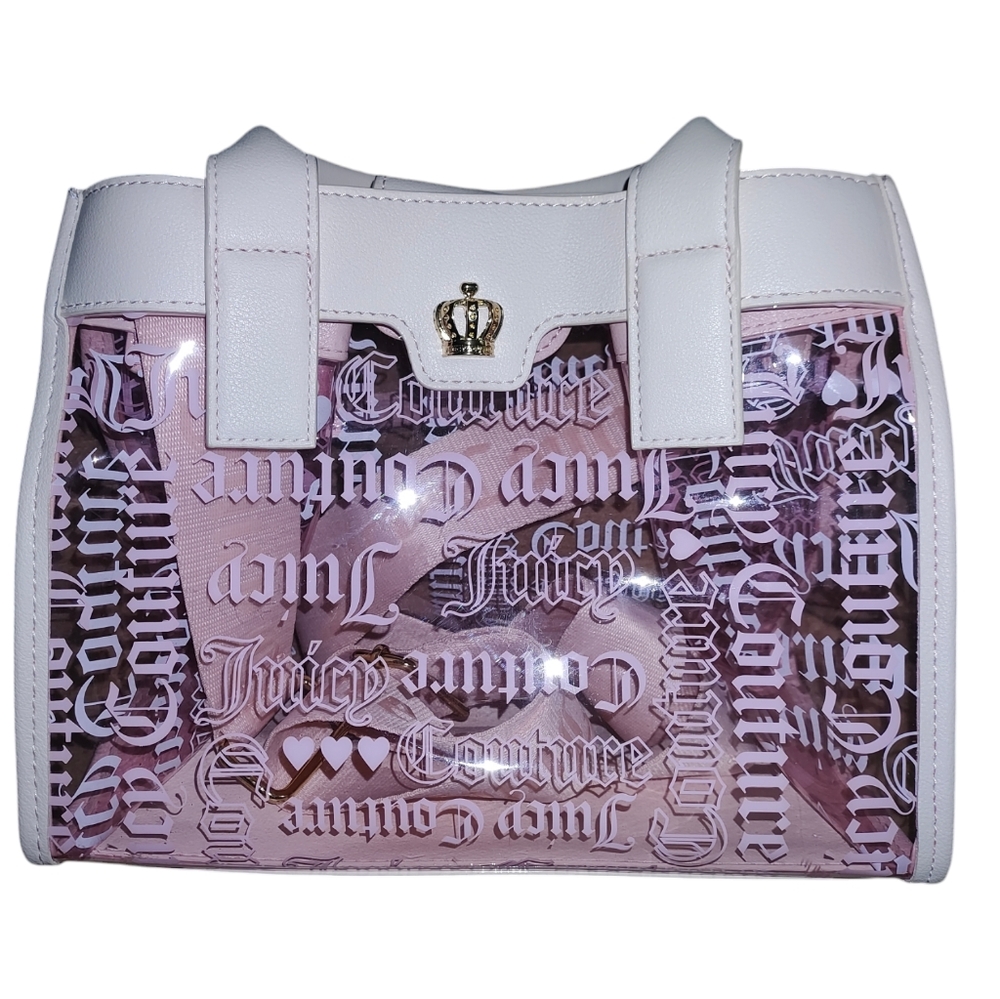 Small juicy couture clear tote NWOT